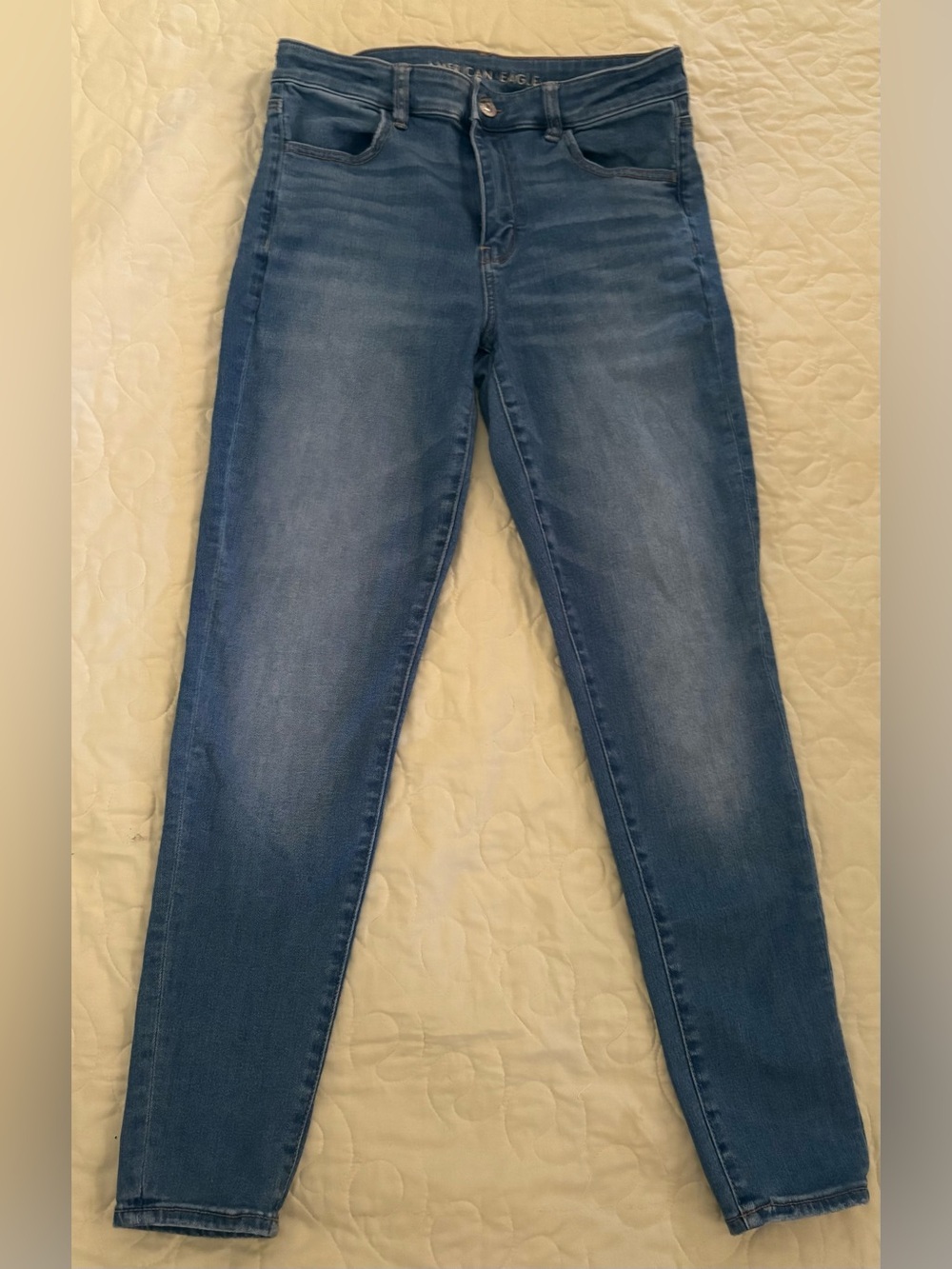 American Eagle Outfitters Dark Blue Skinny Jeans